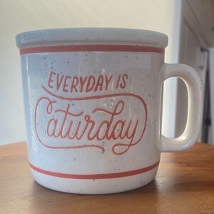 Hallmark Everyday Is Caturday Ceramic Mug